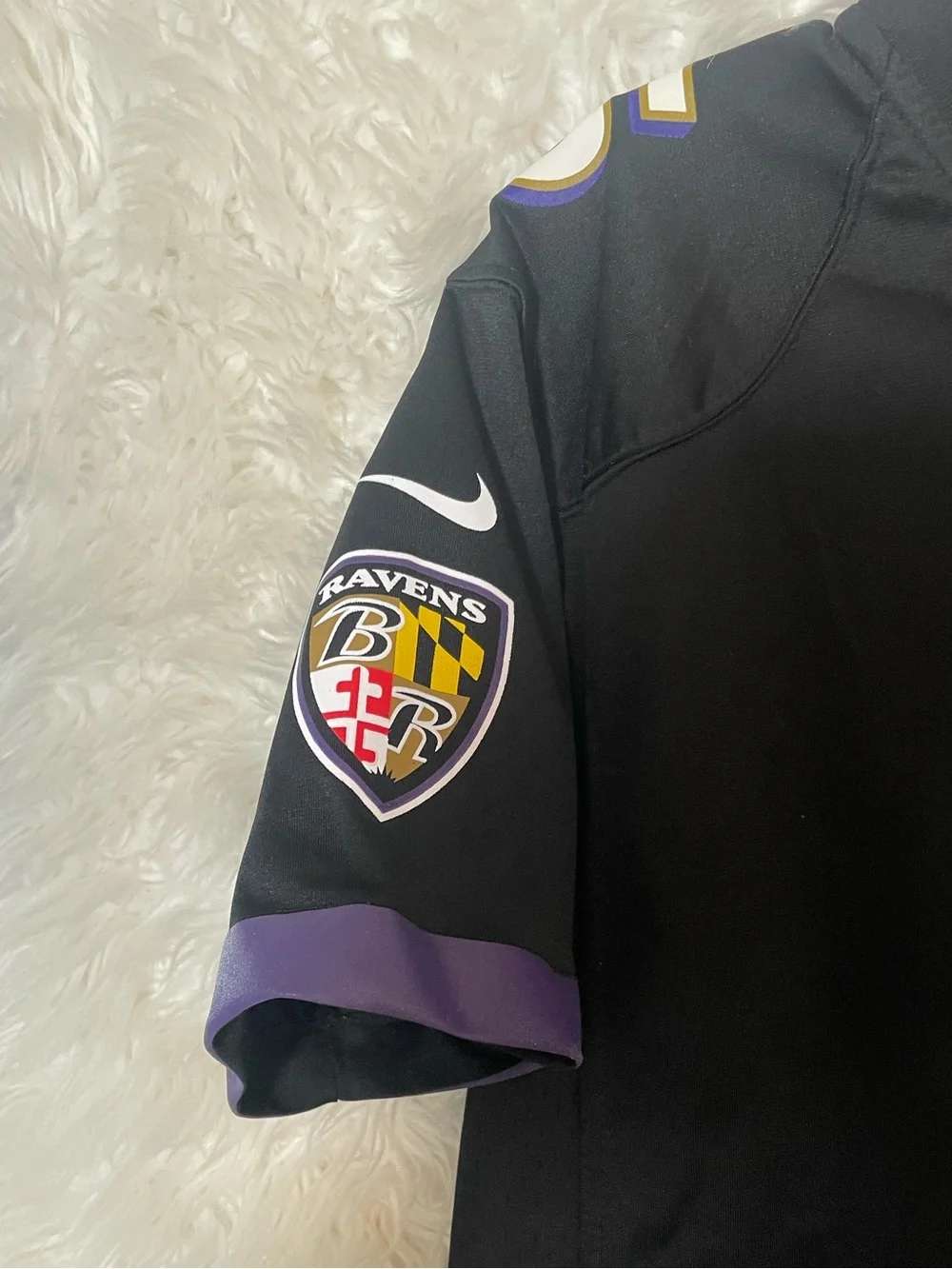Baltimore Ravens Joe Flacco #5 Nike On Field Youth Unisex Football Jersey. XL